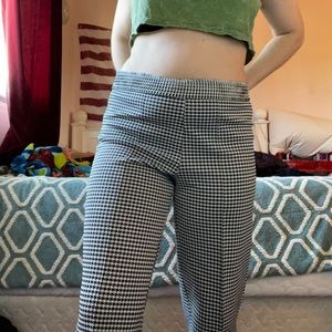 Vintage Houndstooth Trousers